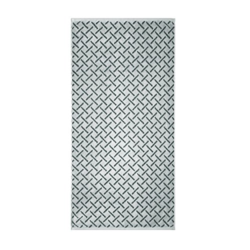 Dyckhoff Soft Velour Bath Towel, Cotton, Silver, 140 x 70 cm