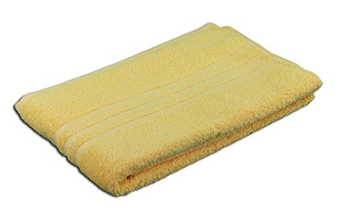 G??zze - Elegant Bath Towel, Sylt, 100% Cotton, Heavy Weight (440 g/m??), 100 x 150 cm - Gold