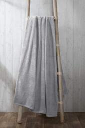 Rapport Super Soft Coral Fleece Silver 200x240cm Blanket Throwover Sofa Accessory