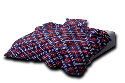 Feelings Plain Dyed 100% Cotton Printed Single Bed Sheet with Pillowcases Single/Coat/Diwan 100gsm