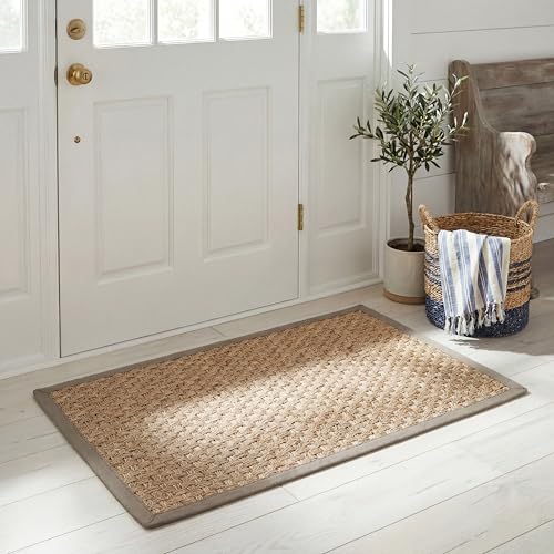 Safavieh Natural Fiber Rug for Living Room, Dining Room, Bedroom - Natural Fiber Collection, Short Pile, in Natural, 76 X 122 cm