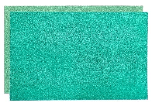 VIGAR Rug, Turquoise, Green, 47 X 0,5 X 30 CM