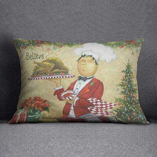Bonamaison Decorative Cushion Cover, Cotton Polyester, Multicolor, 35x50