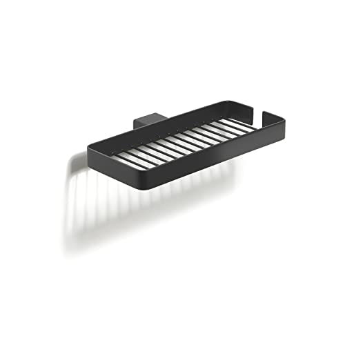 Gedy Lounge Soap Dish, cromall, Black, One Size