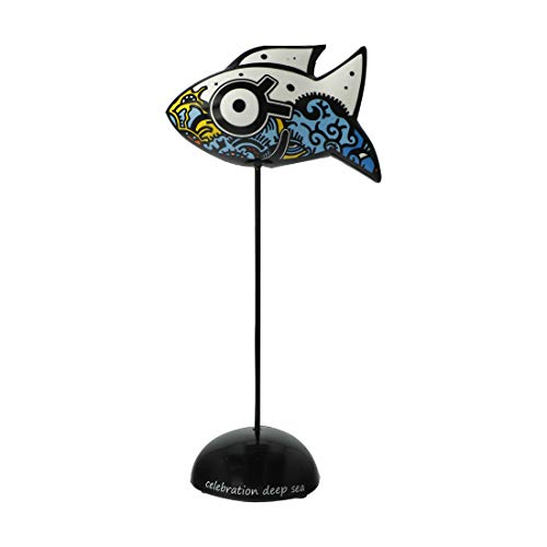 Goebel Pop Art Celebration Deep Sea Fish Collectable Figurine by Billy The Artist Porcelain 67-080-52-1