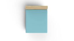 Premium Ranforce Queen XL Fitted Sheet, 150 x 200 + 40 cm, 100% Cotton, 155 Thread Count, Turquoise, Soft, Durable, Machine Washable at 30°C