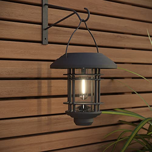 SolarCentre® Hadleigh Bronze Outdoor Solar Powered Hanging Solar Wall Light