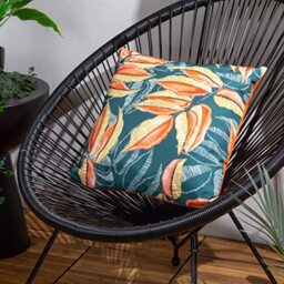 furn. Wylder Tropics Ebons Sakia Outdoor Polyester Filled Cushion - Twin Pack