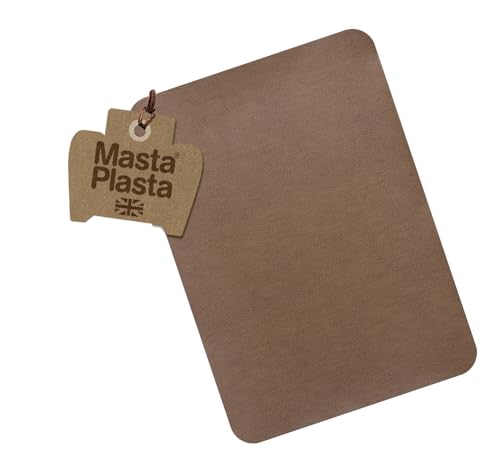 MastaPlasta Original Easy All-in-One Leather Repair Kit. Leather Patches for Sofas Self Adhesive - Tan 28cm x 20cm (11in x 8in) – Upholstery Leather Repair Patch for Car Seats, Chairs, DIY, Craft