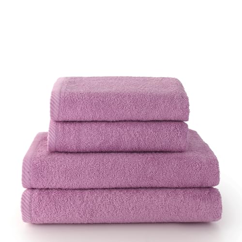 Top Towels Hand Towels 2 Hand Towels 2 Bath or Shower Towels 100% Cotton 500gsm