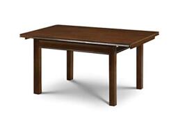Julian Bowen Canterbury Table for 6, Mahogany - H77 x W160 x D90cm