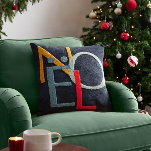 furn. Evans Noel Polyester Filled Cushion (Red - 45x45cm)
