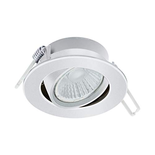 Eglo Recessed Light Aluminium 6 W, White
