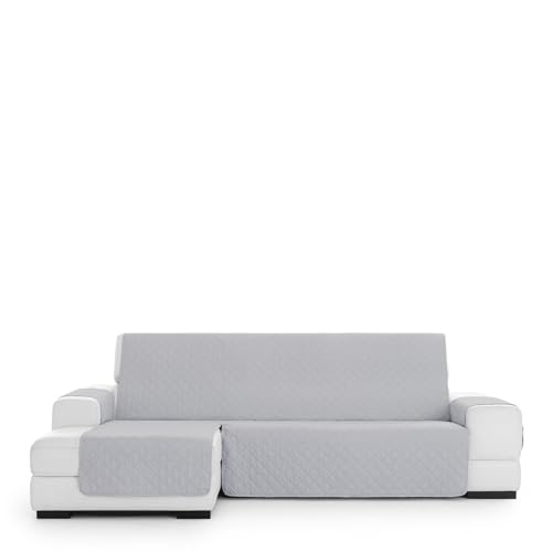 Eysa Bianco Sofa Cover Non-Slip Chaise Longue Extra Left C/06, Front View