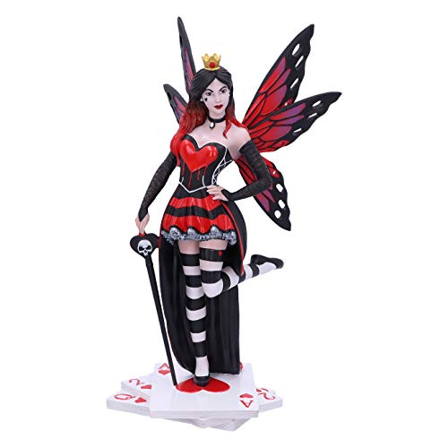 Nemesis Now Queen of Hearts Figurine, Red, 26cm