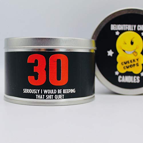 Candle Gift Novelty Humour Funny Rude - WCT03 30