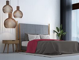 MB HOME ITALY Trendy Chic Strawberry Double Bed Set