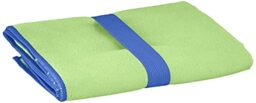 Playshoes Unisex Multifunctional Towel, Microfibre Bath Towel Portable Blanket, Green, 90 x 180 cm