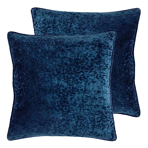 Paoletti Ripple Polyester Filled Cushions Twin Pack