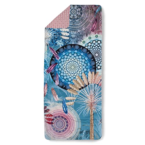 Sport & Travel Beach Towel 75 x 180 cm Polyvelvet No. 7178 Multi-Coloured