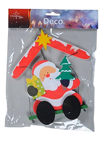 Christmas Gifts 78582 Hangers Wooden Window Christmas Decoration
