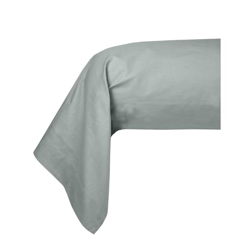 STOF - Bolster pillowcase - Size 45 x 185 cm - 100% organic cotton - Quality - Oeko-Tex certified - Opaline colour - Horizon model - Bed linen for home - Soft and comfortable