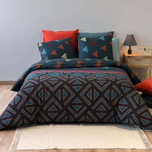 Holi Duvet Cover 240 x 220 cm + 2 Pillowcases Cotton 57 Thread Count