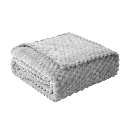 Good Nite Sherpa Fleece Throw Blanket - 130x150 cm King Size Ultra Soft Fluffy Warm Blanket for Sofa Bed Office & Living Room