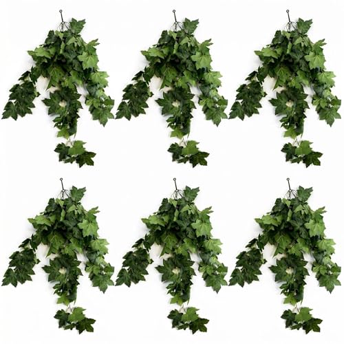 Leaf Multipack Design Artificial Hanging Plants