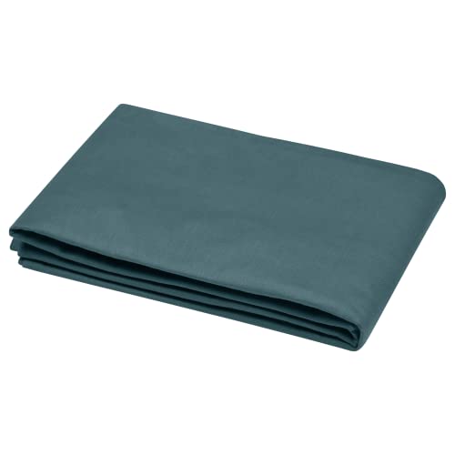 Lovely Casa - Duvet cover – Size 140 x 200 cm – 100% Oeko-Tex certified cotton – Eucalyptus colour – Eden model – Bedding for home – Soft and comfortable – Ideal for single bed – Unisex