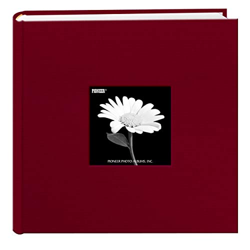 Pioneer Cloth Photo Album with Frame, Multi-Colour, 24.13 x 23.87 x 5.08 cm