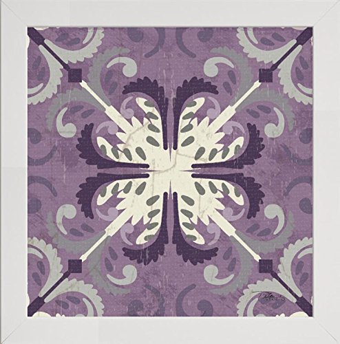 Frame Company Watson Range Lavender Glow Square III by Pela Studio, Photo Frame - 8 x 8 Inches, White