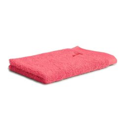 Möve Superwuschel guest towel 30 x 50 cm made of 100% cotton, coral