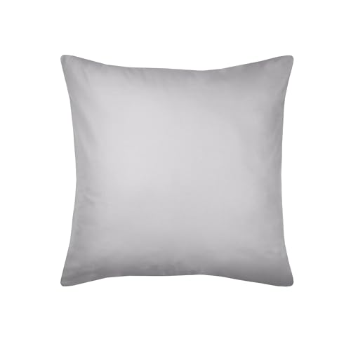 STOF - Pillowcase - Size 65 x 65 cm - 100% Organic Cotton - Quality - Oeko-Tex Certified - Pearl Colour - Horizon Model - Bed Linen for Home - Soft and Comfortable