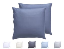 Todocama Set of 2 Extra Soft Hypoallergenic Microfibre Pillow Cases