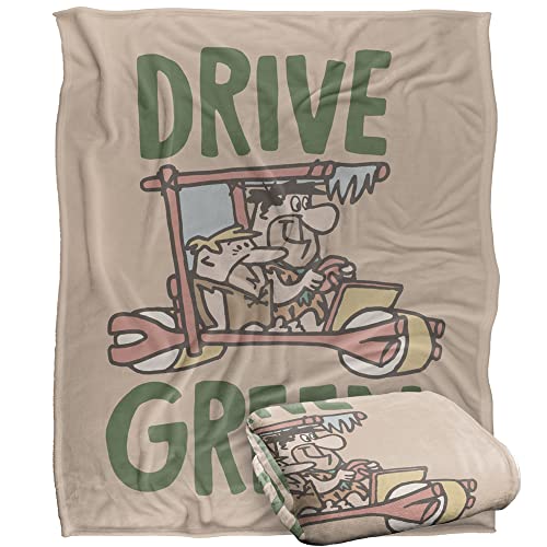 FLINTSTONES Blanket, 152 x 127 cm The Ecofriendly Silky Touch Super Soft Throw Blanket