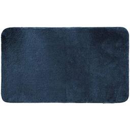 Douceur d'Intérieur DOLCY Bath Mat 100% Polyester Indigo 45x75cm