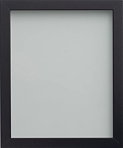 Frame Company Allington Black 9x7 Photo Frame MDF Real Glass - Fits a 9x7 inch photo, Frame size 9x7???, Overall approx 10.6x8.6???, Made from MDF, Real glass Fronts