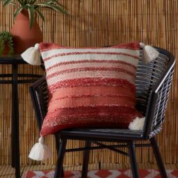 Drift Home - Grayson Outdoor - Eco-Friendly Cushion Cover - 43 x 43cm in Terracotta