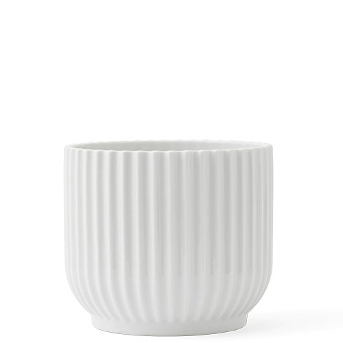 Lyngby Porcel??n Vase, Porcelain, White, 20,3cm