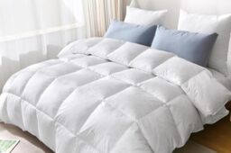 Kampala Hill Duvet Duck Feather and Down Quilt 4.5 Tog Breathable Box Stitch Bedding King