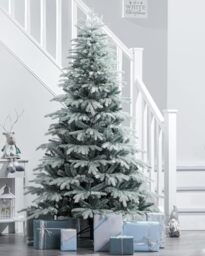 WeRChristmas 6ft Frosted Siberian Mixed Pine Christmas Tree