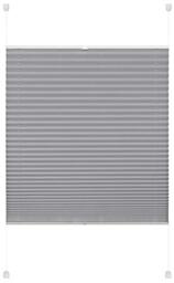 Deco Company Pleated Blind, Polyester Grey, 50 x 130 cm