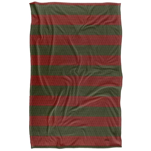 LOGOVISION Nightmare On Elm Street Freddy Sweater Pattern Silky Touch Super Soft Throw Blanket 91 x 147 Cm