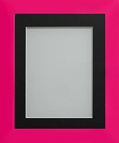 Frame Company Candy Range Hot Pink Picture Photo Frames with Mount *Choice of Colours*