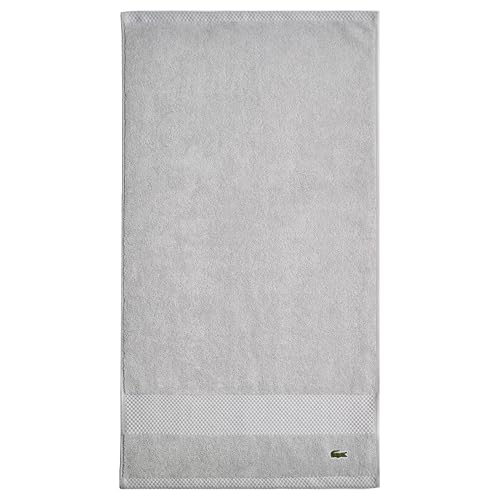 "Lacoste Heritage Supima Cotton Hand Towel, Microchip, 16"" x 30"""