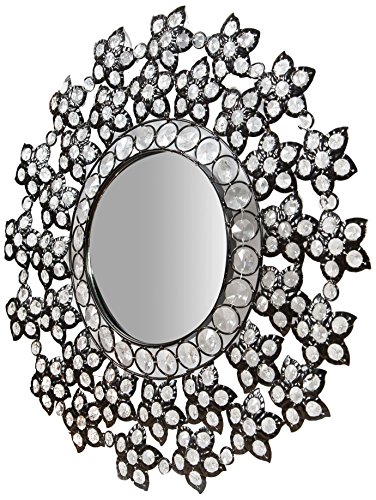Biscottini - Hanging Mirror Diameter 50 cm - Door Mirror - Decorative - Bedroom - Wall - Elegant