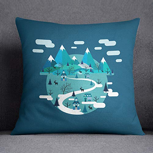 Questo Casa Decorative Cushion Cover, Cushion Cover, Home Decoration, for Sofa, Coffee, Size: 45 x 45 cm – Designed and Made in Türkiye