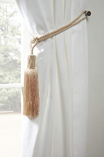 Emma Barclay Trellis Tieback in Blush Pink - 60cm total length