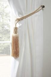 Emma Barclay Trellis Tieback in Blush Pink - 60cm total length